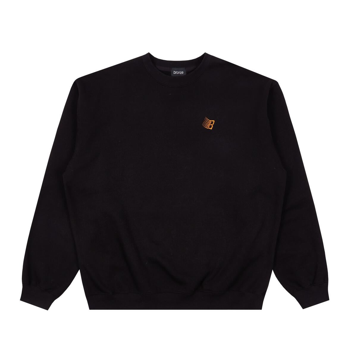 Bronze 56K Logo Crewneck - Black