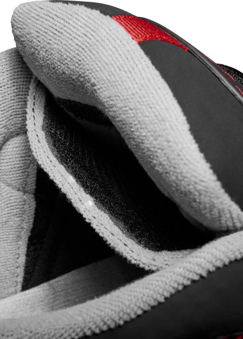 Black/Red Muska eS Skateboarding Shoe Stash Pocket