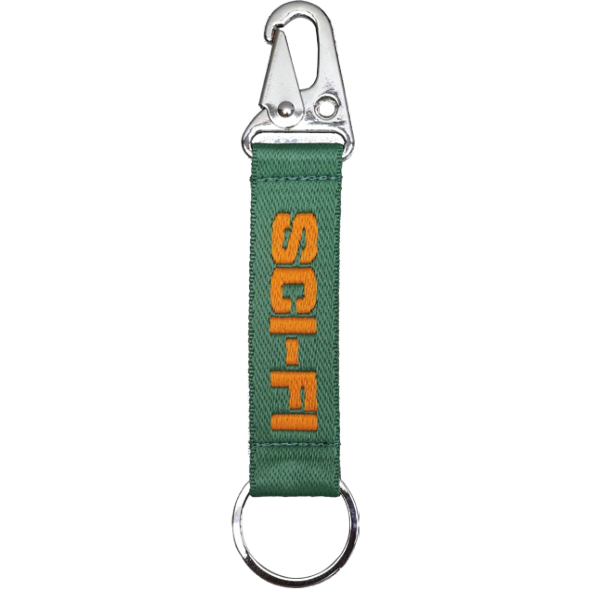 Sci-Fi Fantasy Webbing Key Chain - Green
