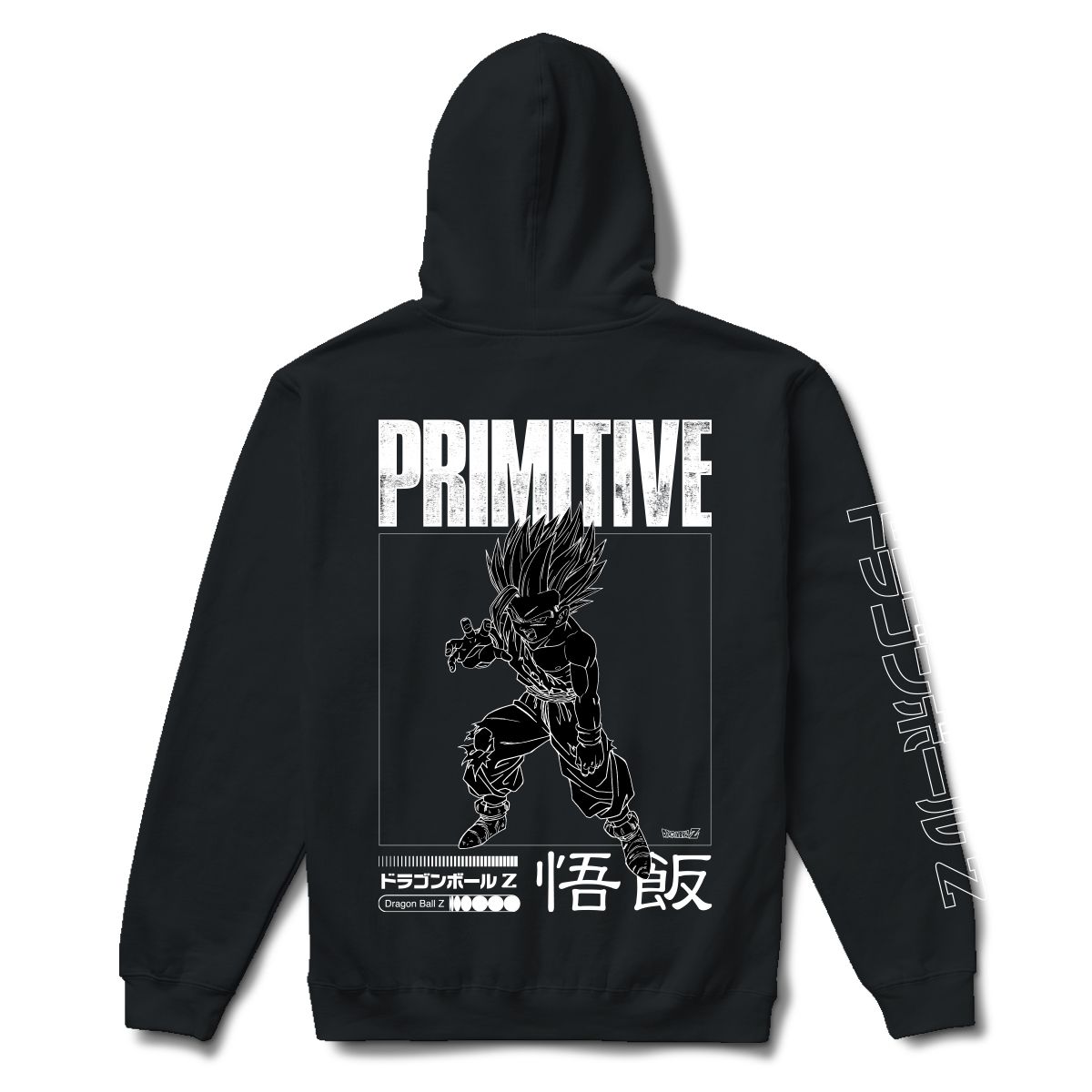 Vengeance Dragonball Z x Primitive Skate Hoodie Back