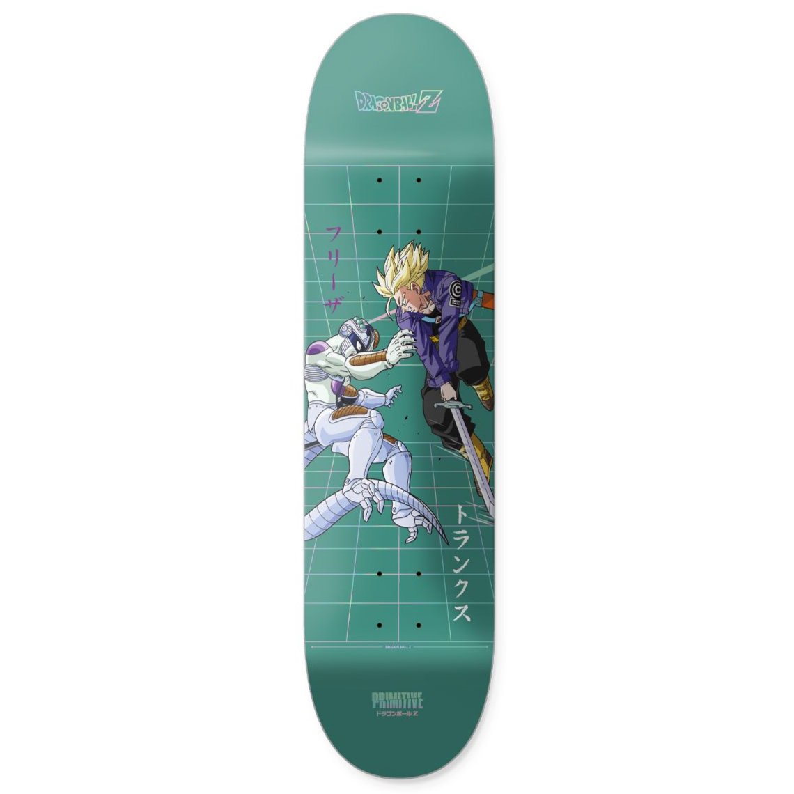 Timeline Dragonball Z x Primitive Skate Deck