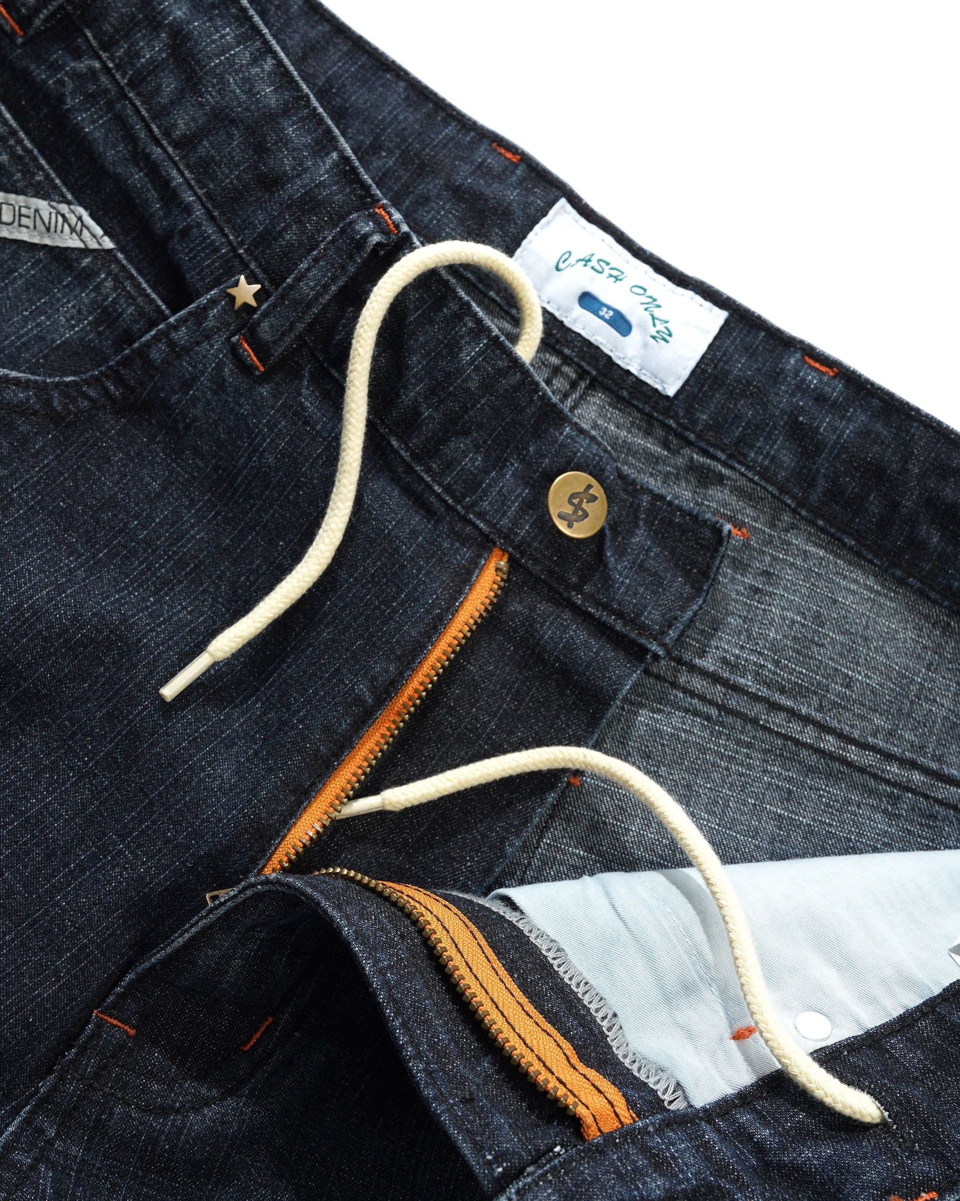 Cash Only baggy skate carpenter denim jeans with draw string
