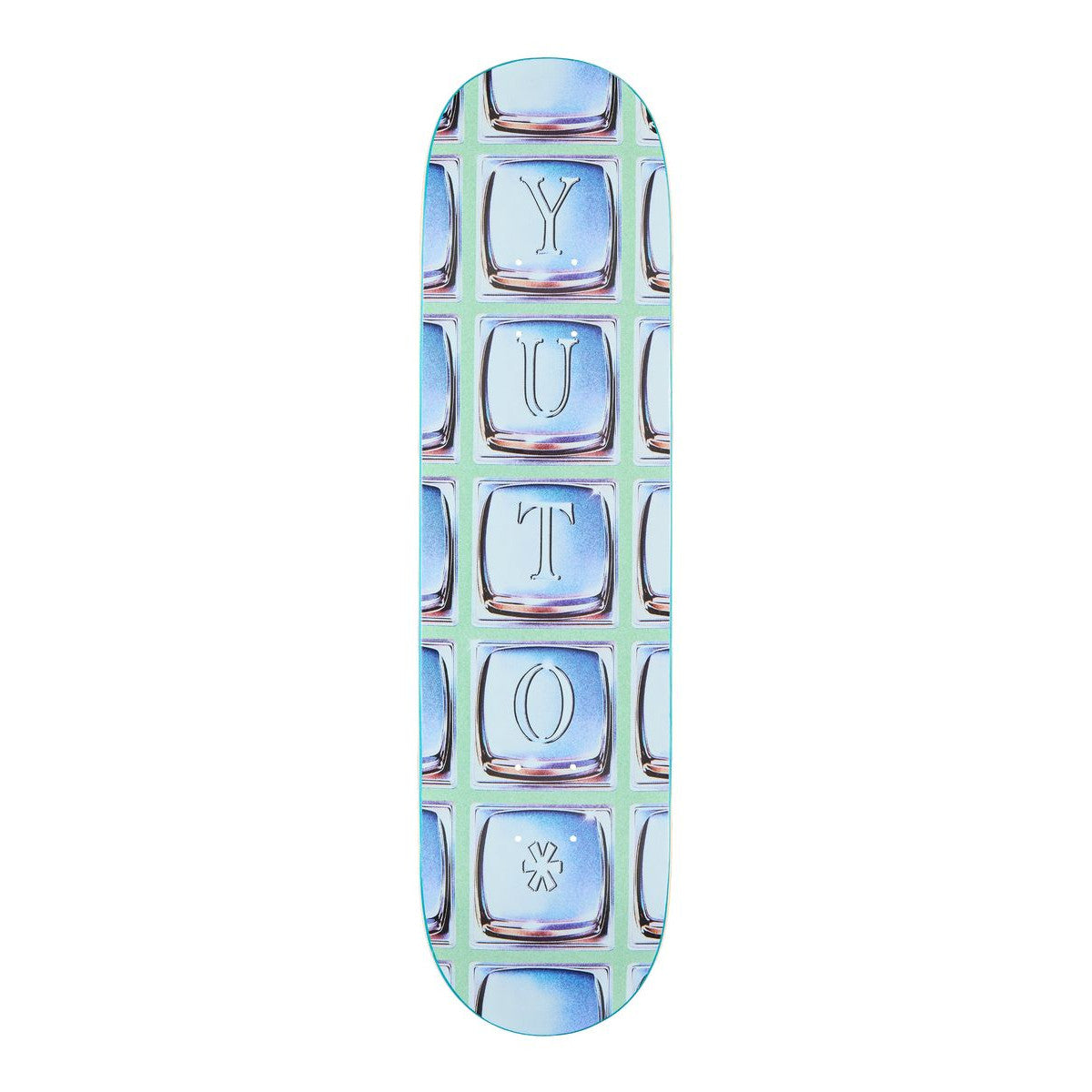 April Yuto Horigome Dialled Mini Skateboard Deck - Seafoam