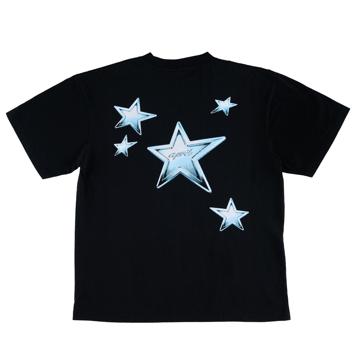 April Stars Tee - Black