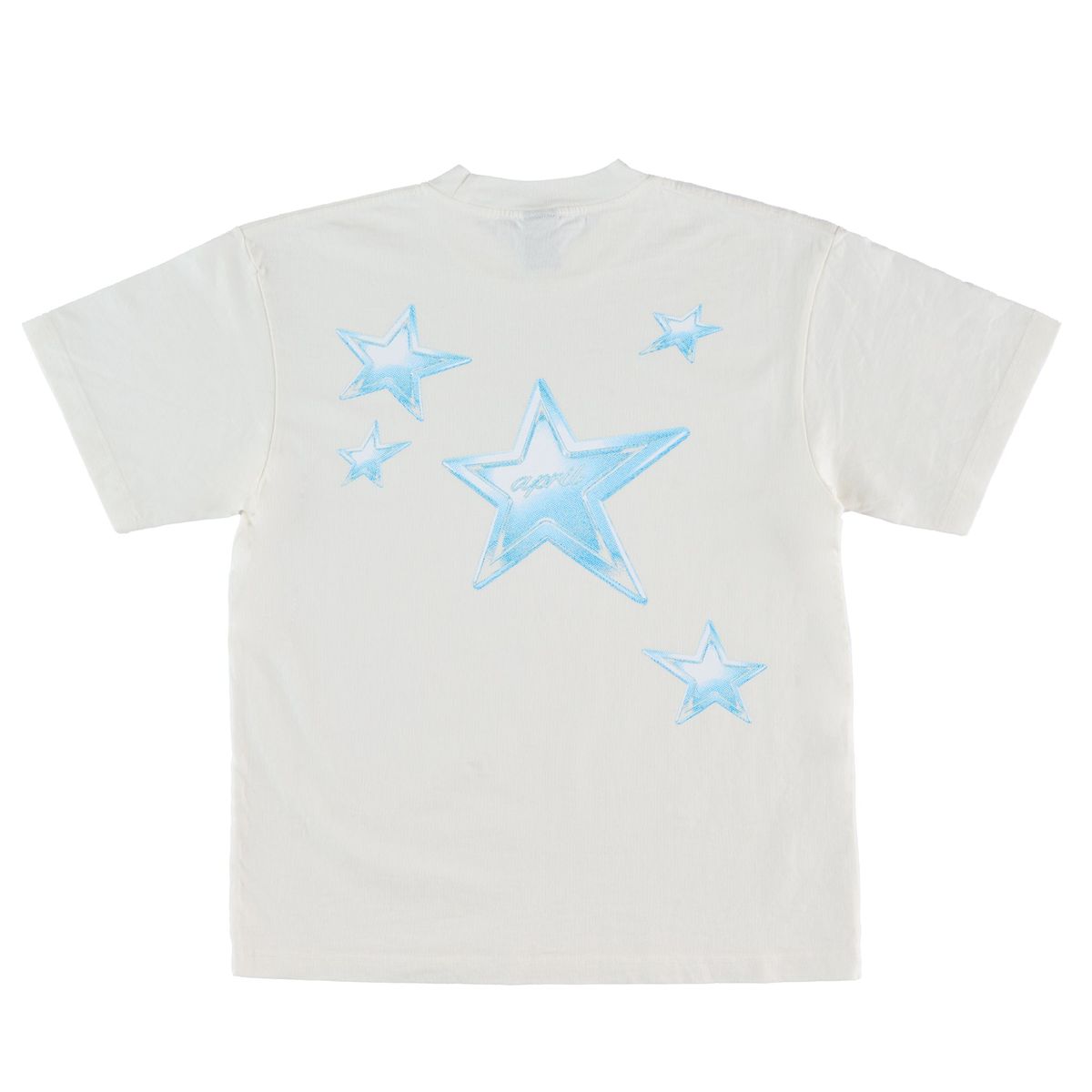 April Stars Tee - White