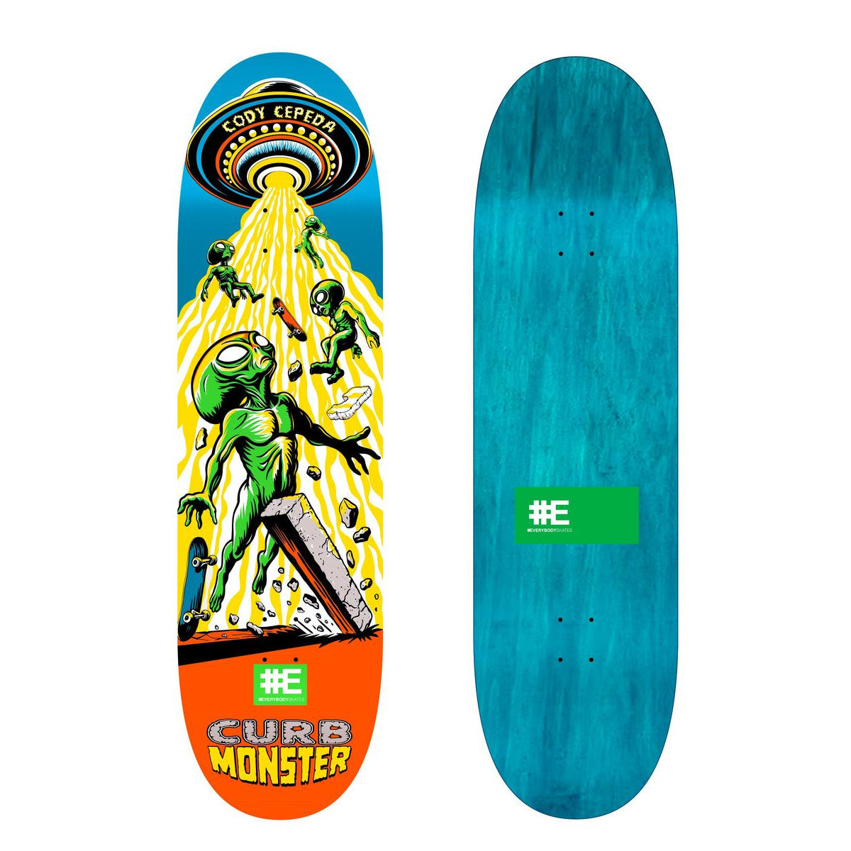 Everybody Skates Cody Cepeda Curb Monster Big Board 40