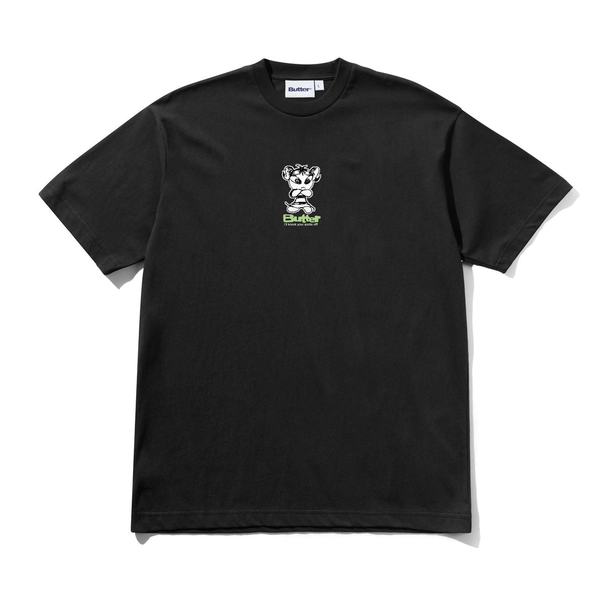 Black Vexed Butter Goods T-Shirt