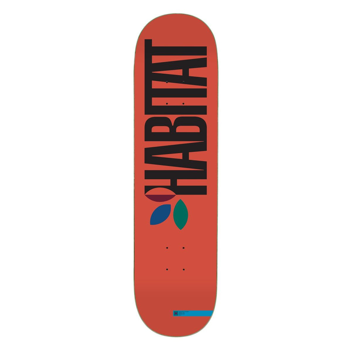 Habitat Apex Red Twin Skateboard Deck