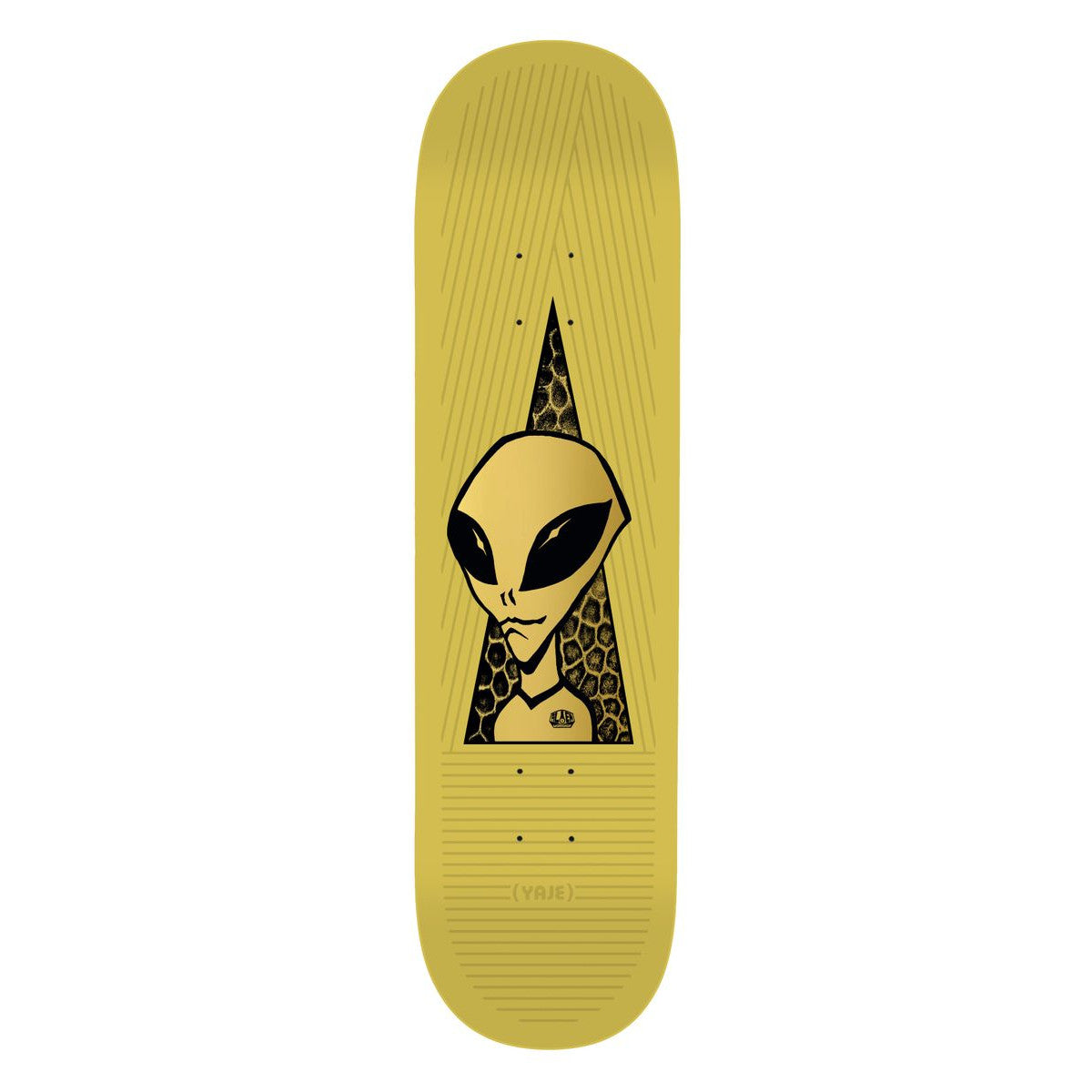 Yaje Popson Visitor Gold Alien Workshop Deck
