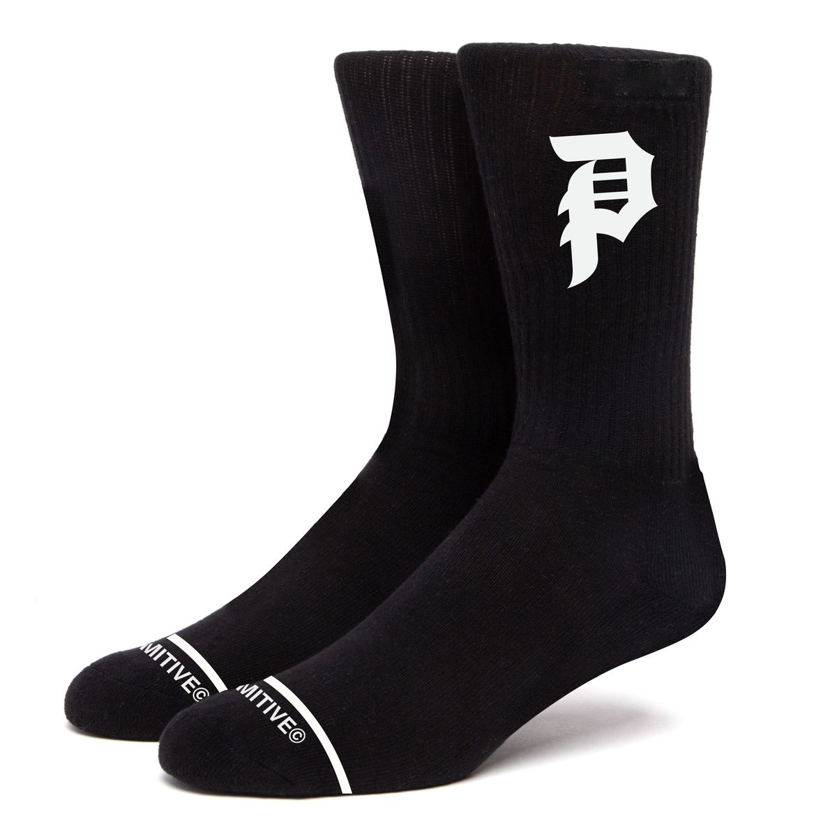 Primitive Core Logo 3-Pack Socks - Black