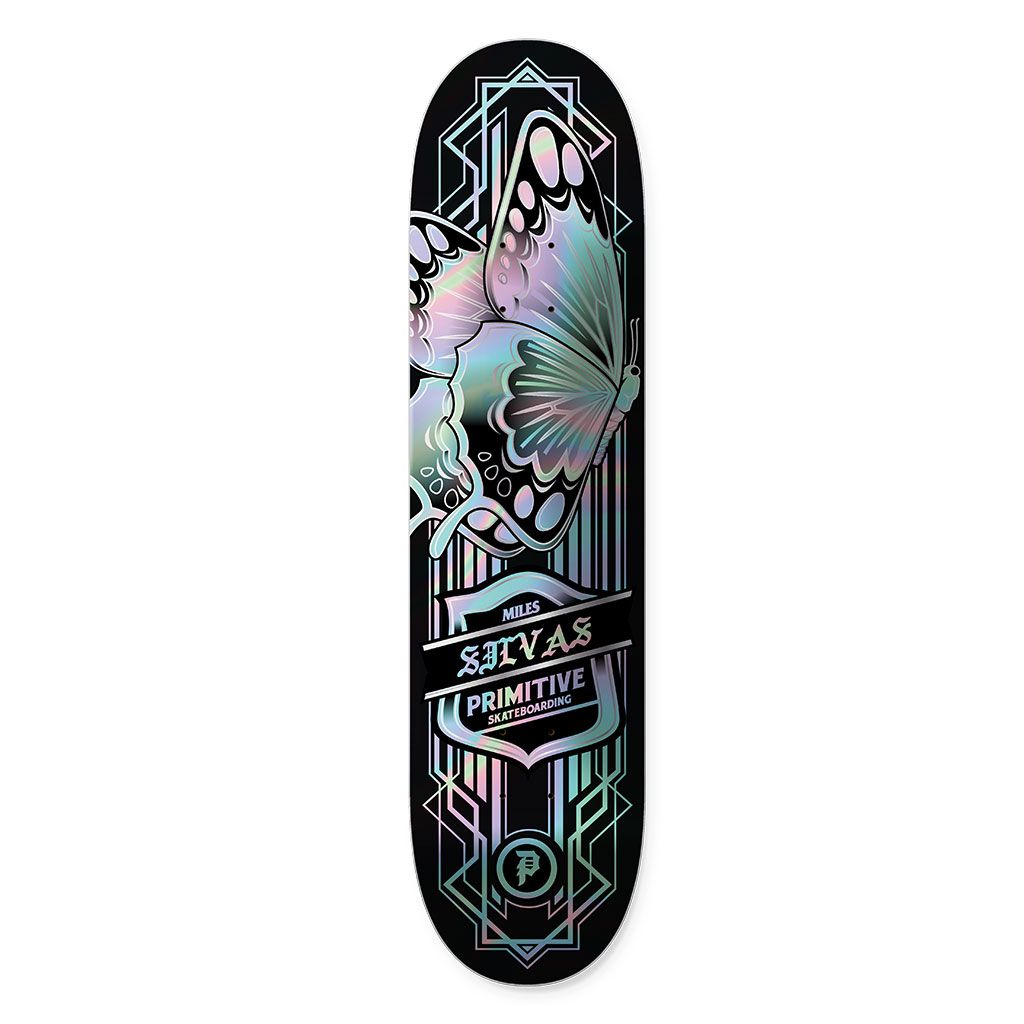 Primitive Silvas Butterfly Spectra Skateboard Deck