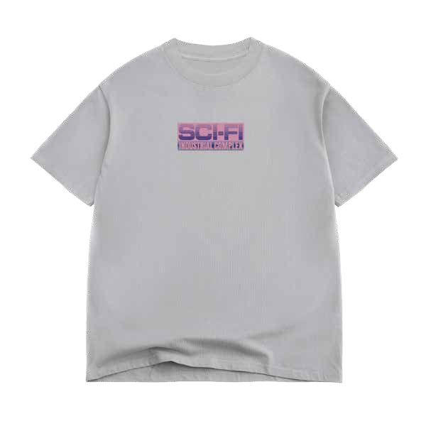 Sci-Fi Industrial Complex Tee - Grey