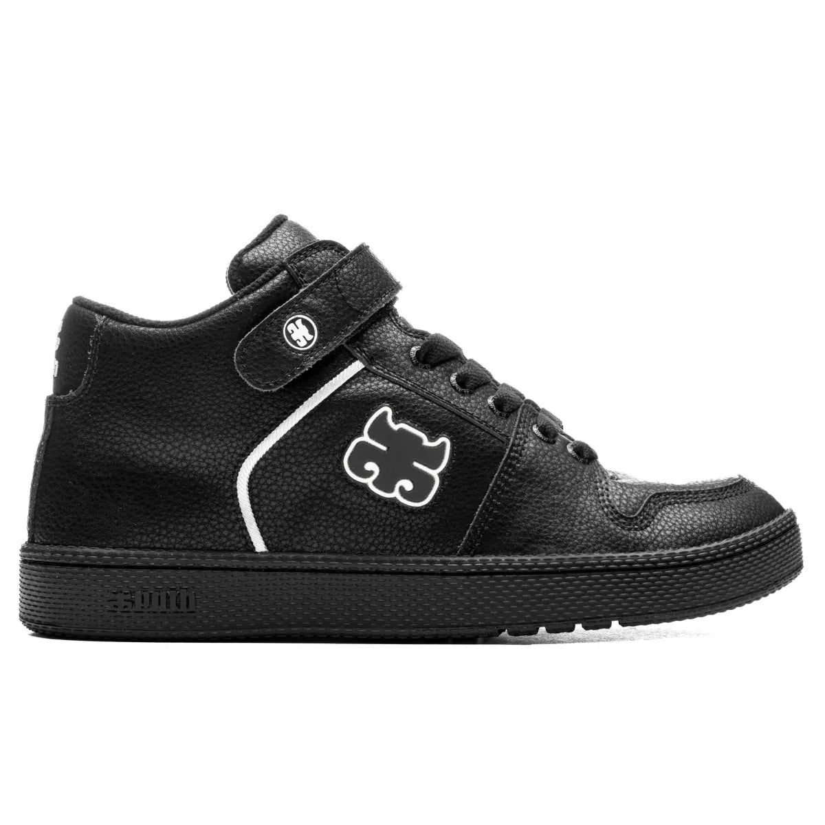 Black Leather Grasshopper Ipath Skate Shoe