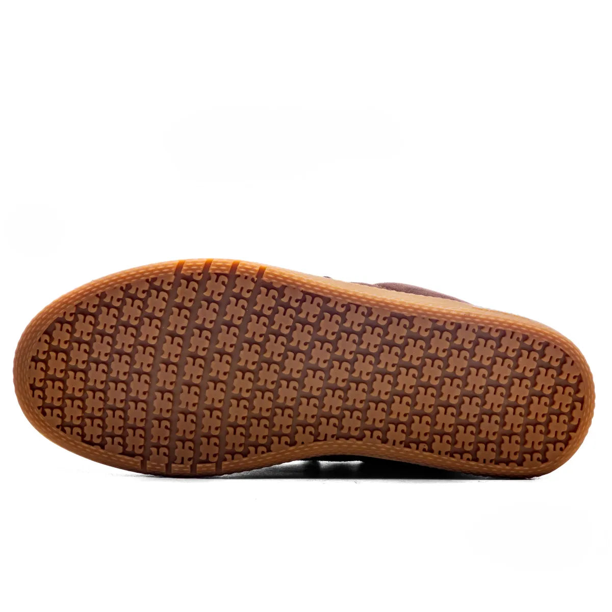 Brown Suede Cats Ipath Skate Shoes Bottom