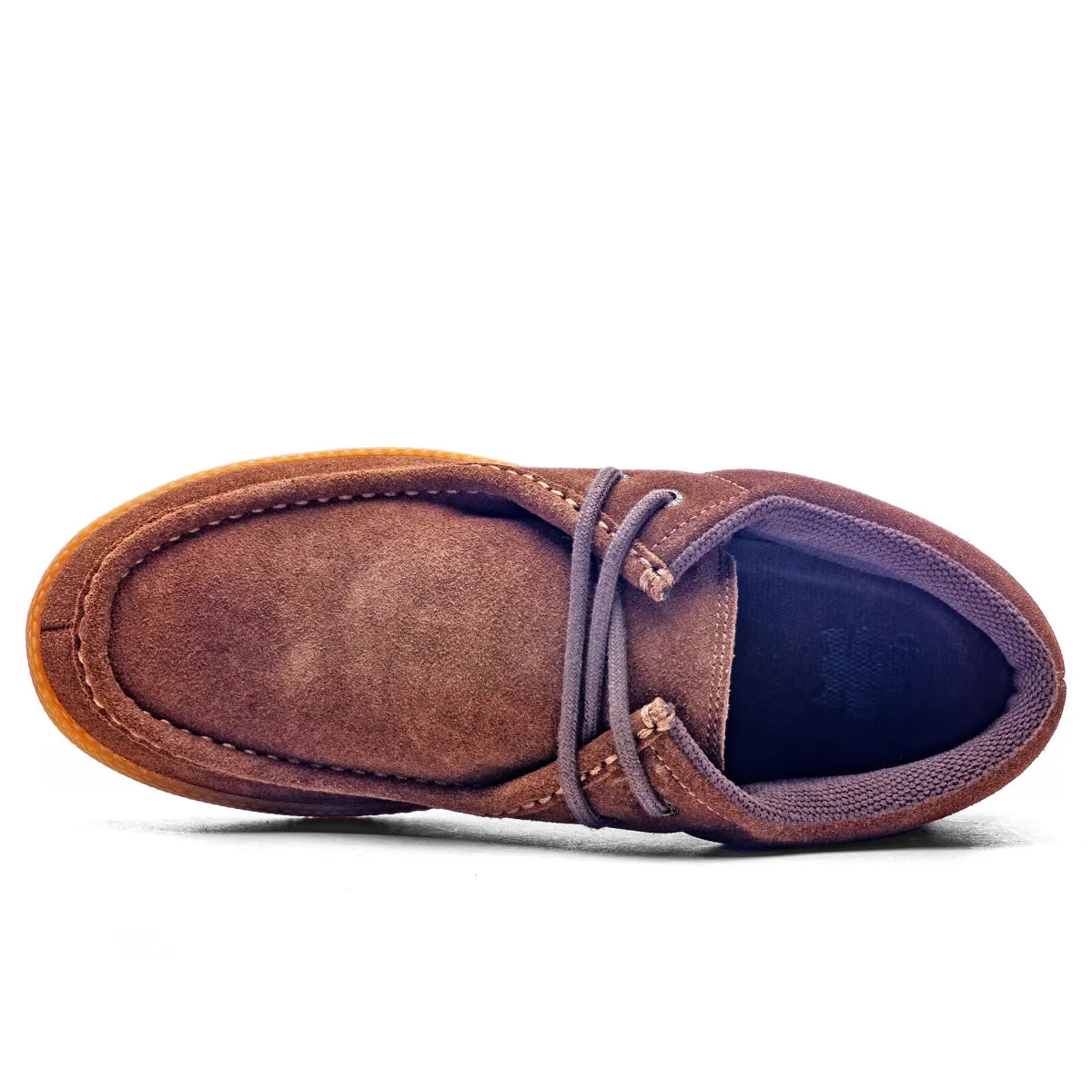 Brown Suede Cats Ipath Skate Shoes Top