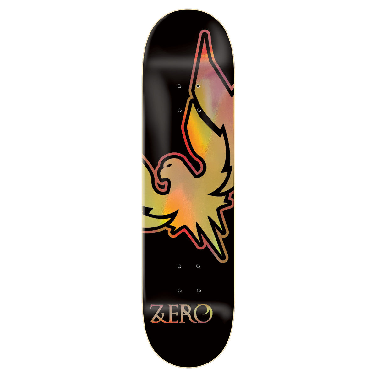 Zero Firebird Skateboard Deck - Iridescent Foil