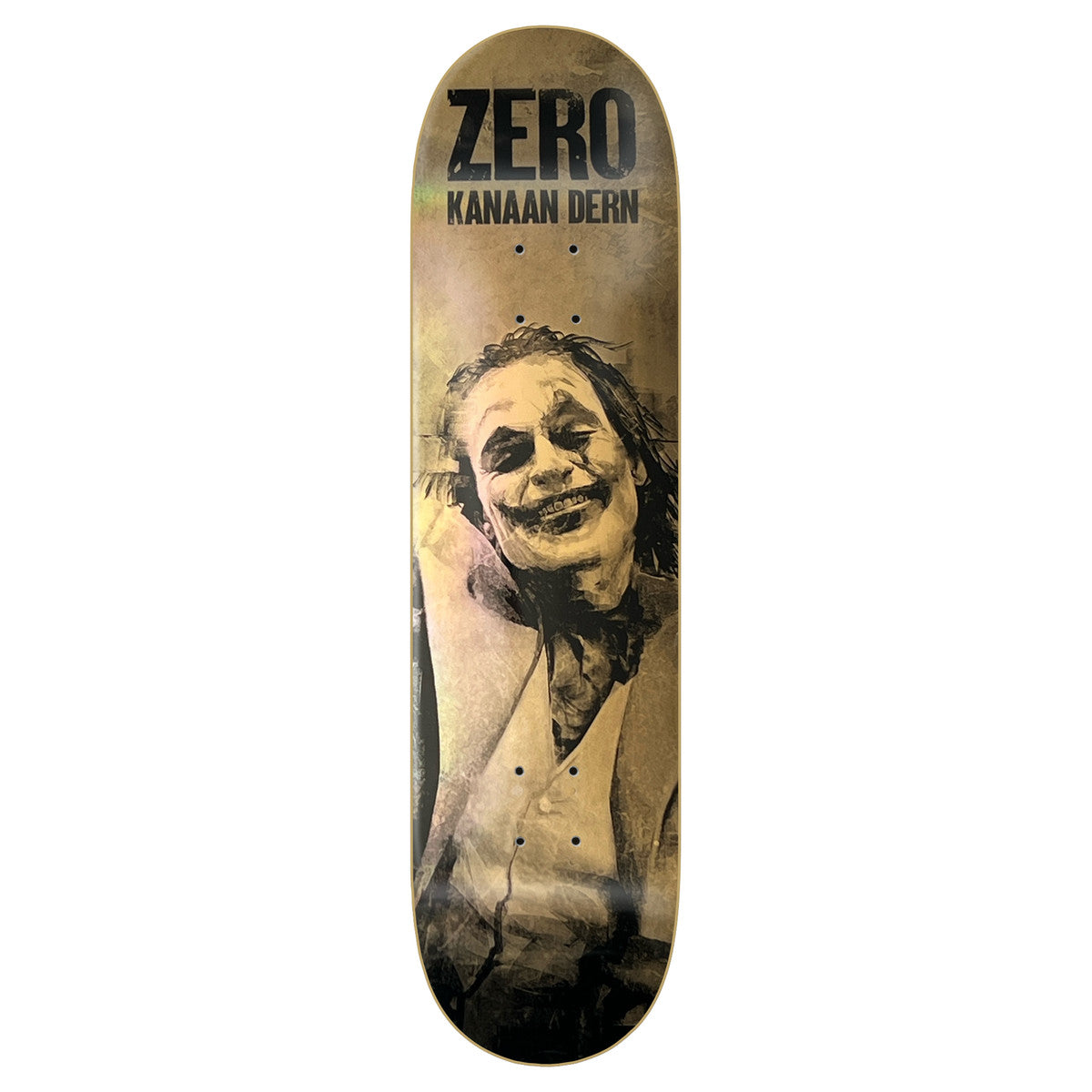 Zero Kanaan Joker Skateboard Deck - Gold
