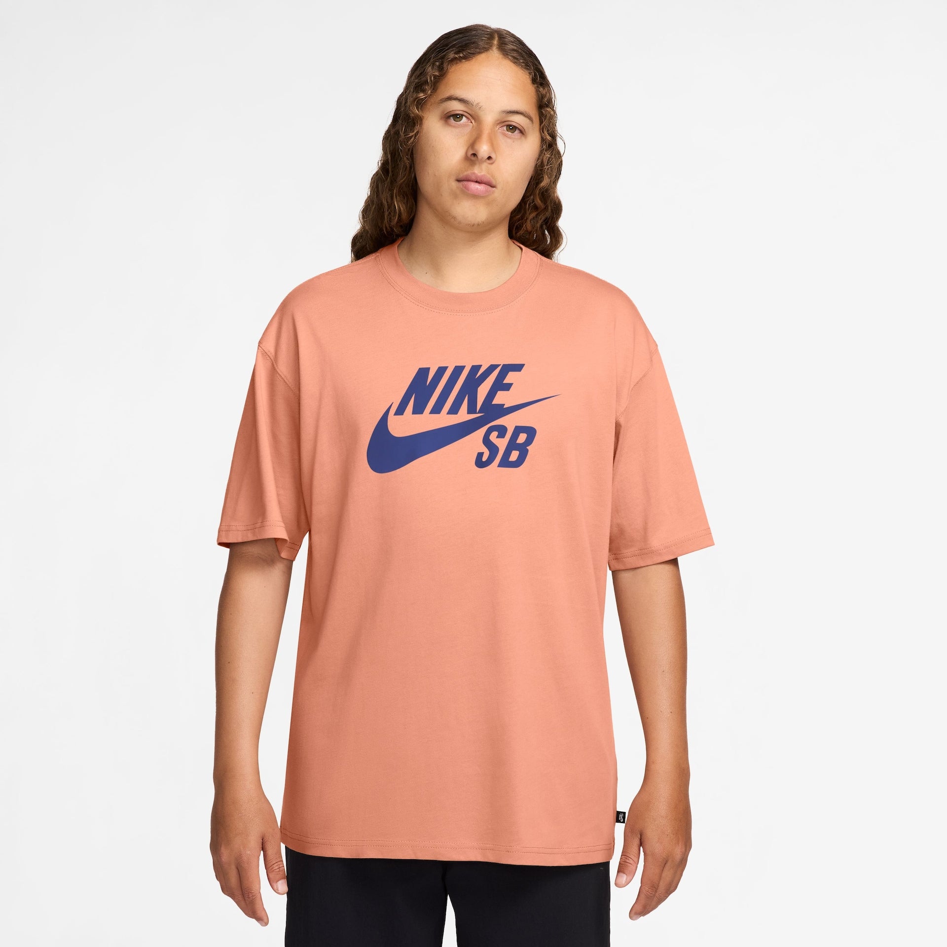 Nike SB Logo Tee - Rose/Blue