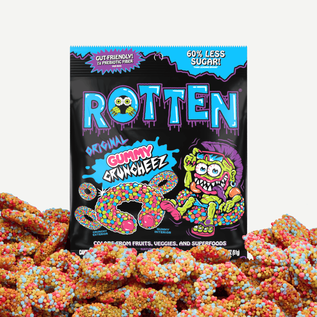 Rotten Original Gummy Cruncheez