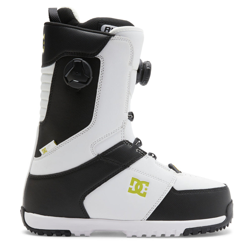 White/Black 2025 Control DC Snowboard Boots