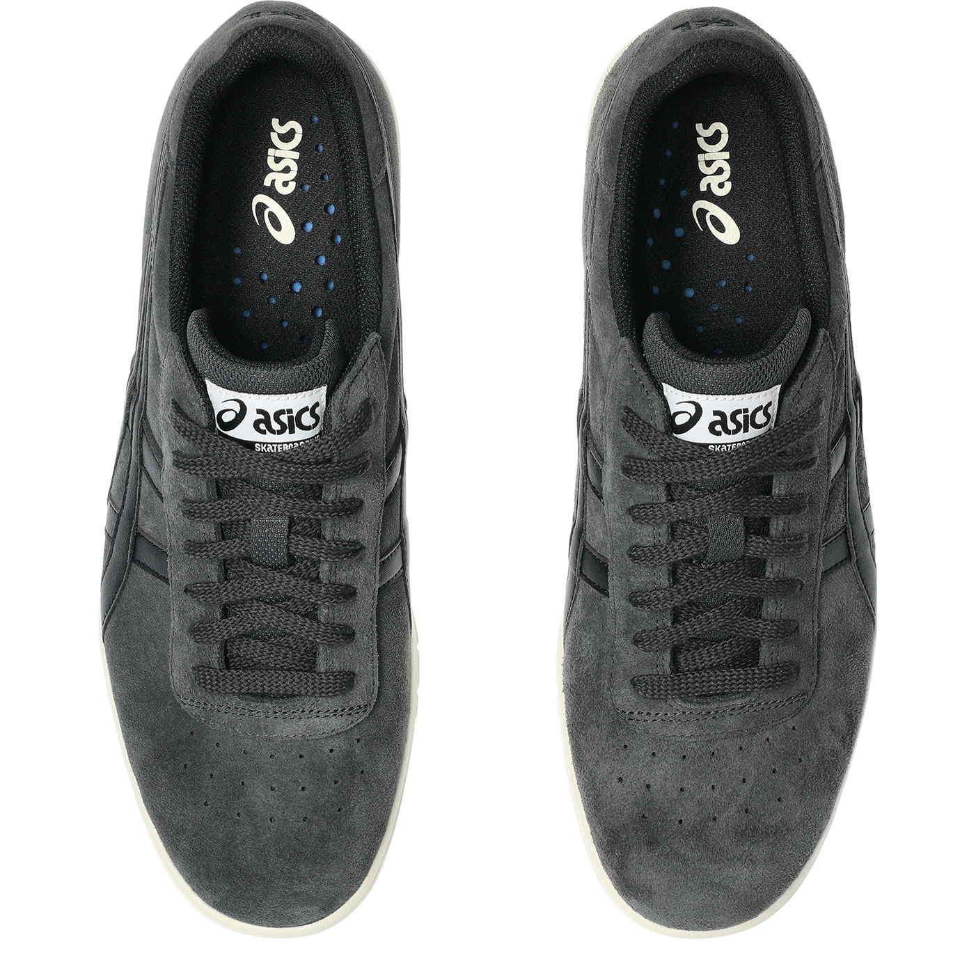 Graphite Grey/Black Gel-Vickka Pro Asics Skate Shoe Top