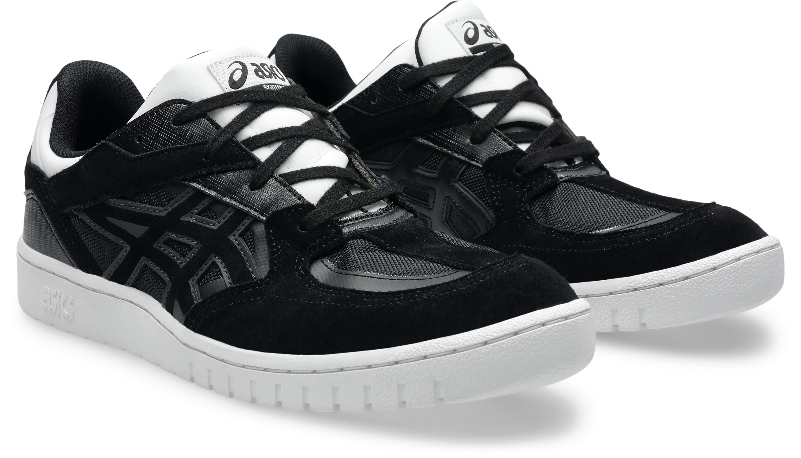 Black/White Gel-Splyte Asics Skate Shoe Front