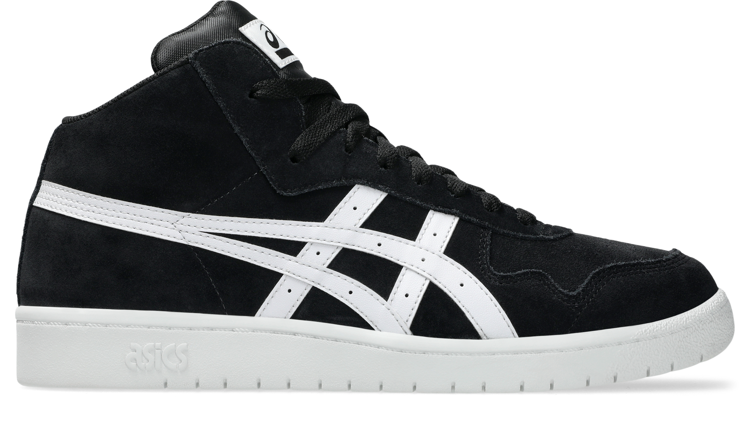 Black/White Japan Mid Pro Asics Skate Shoe