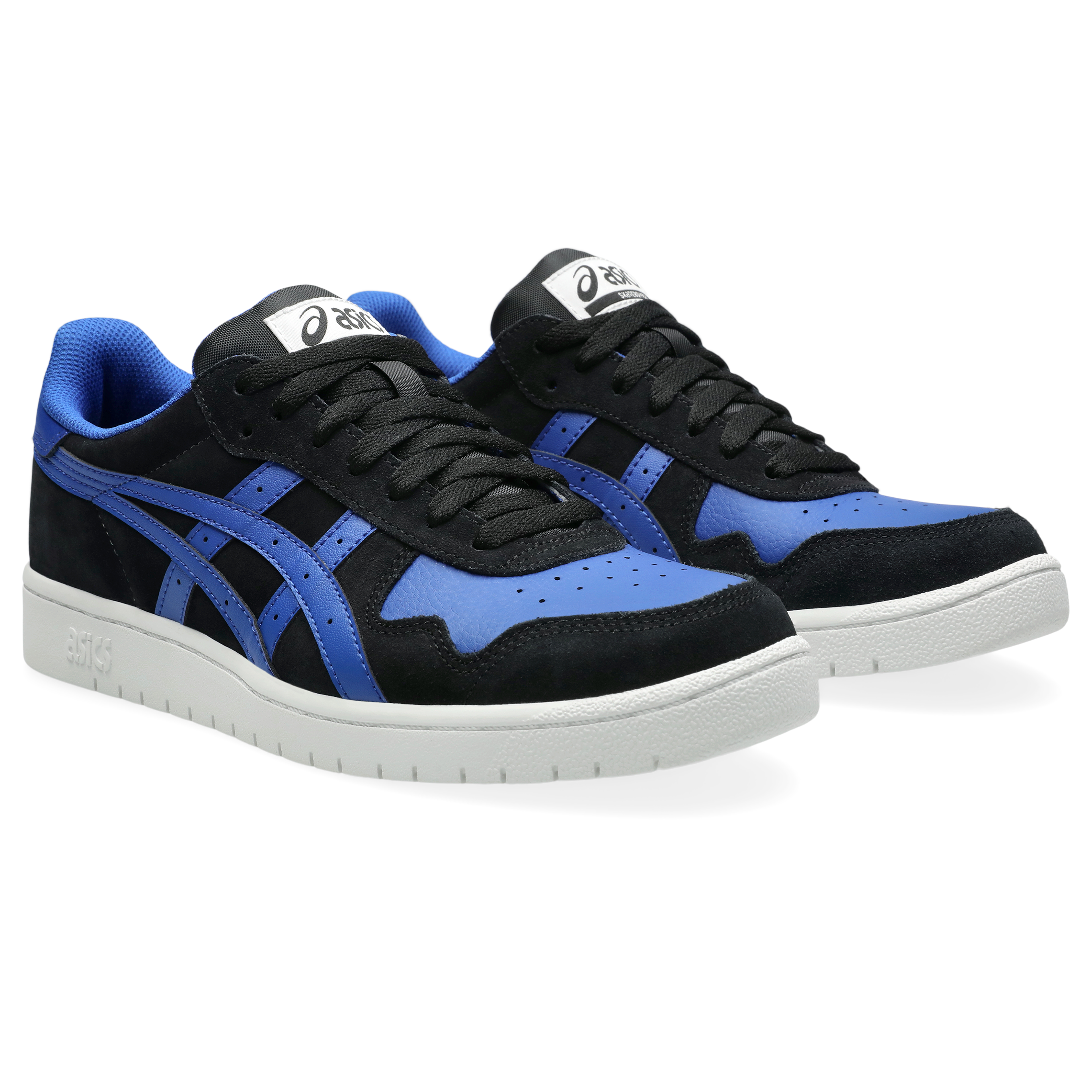 Black/Blue Japan Pro Asics Skate Shoe Front