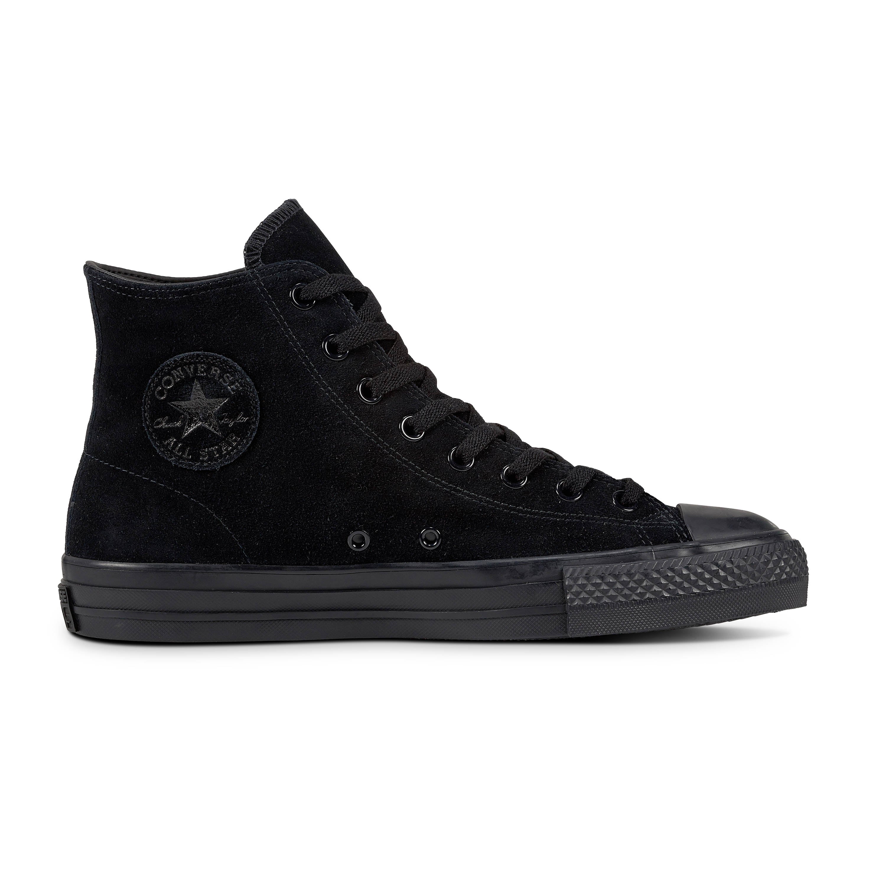 Black/Black Chuck Taylor All Star Hi CONS Skate Shoe