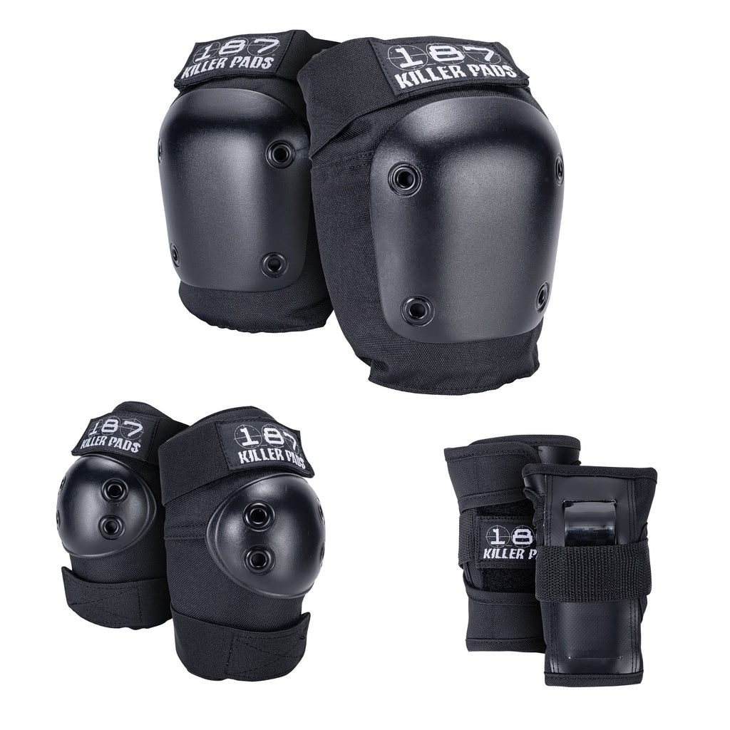 Black 187 Six Pack Pad Set