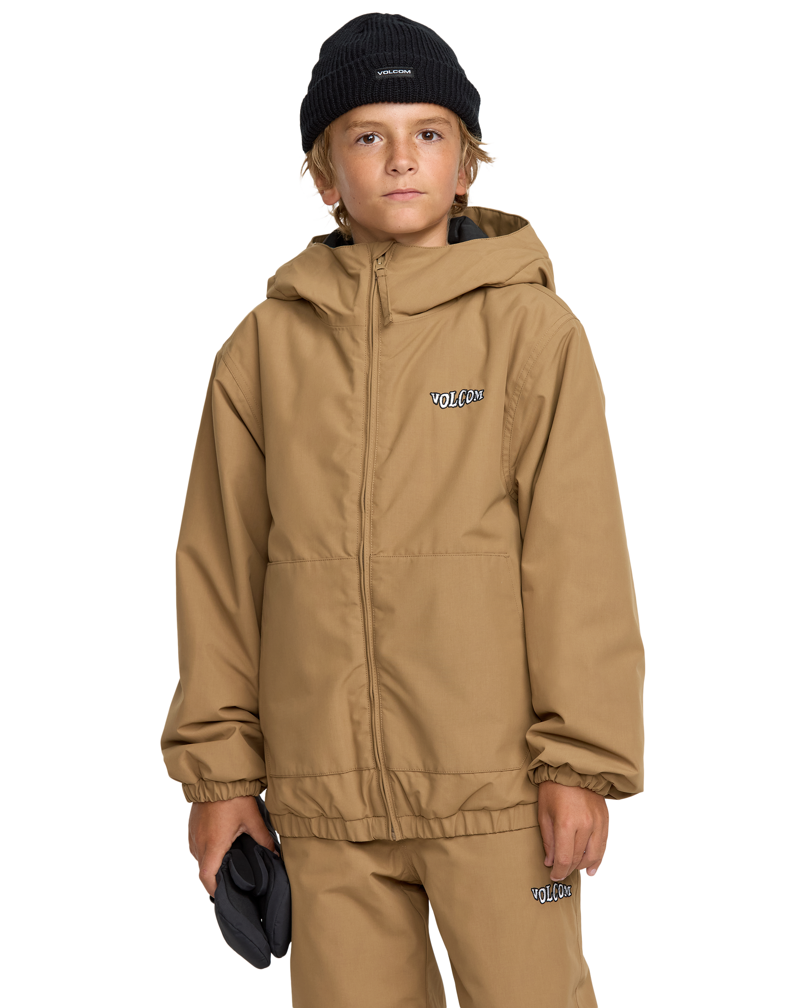 Bronze Chaos Kids Volcom Jacket