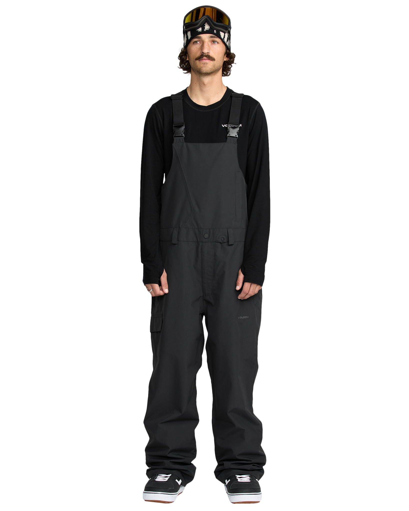 Black V.Co Sparta Volcom Snow Bibs
