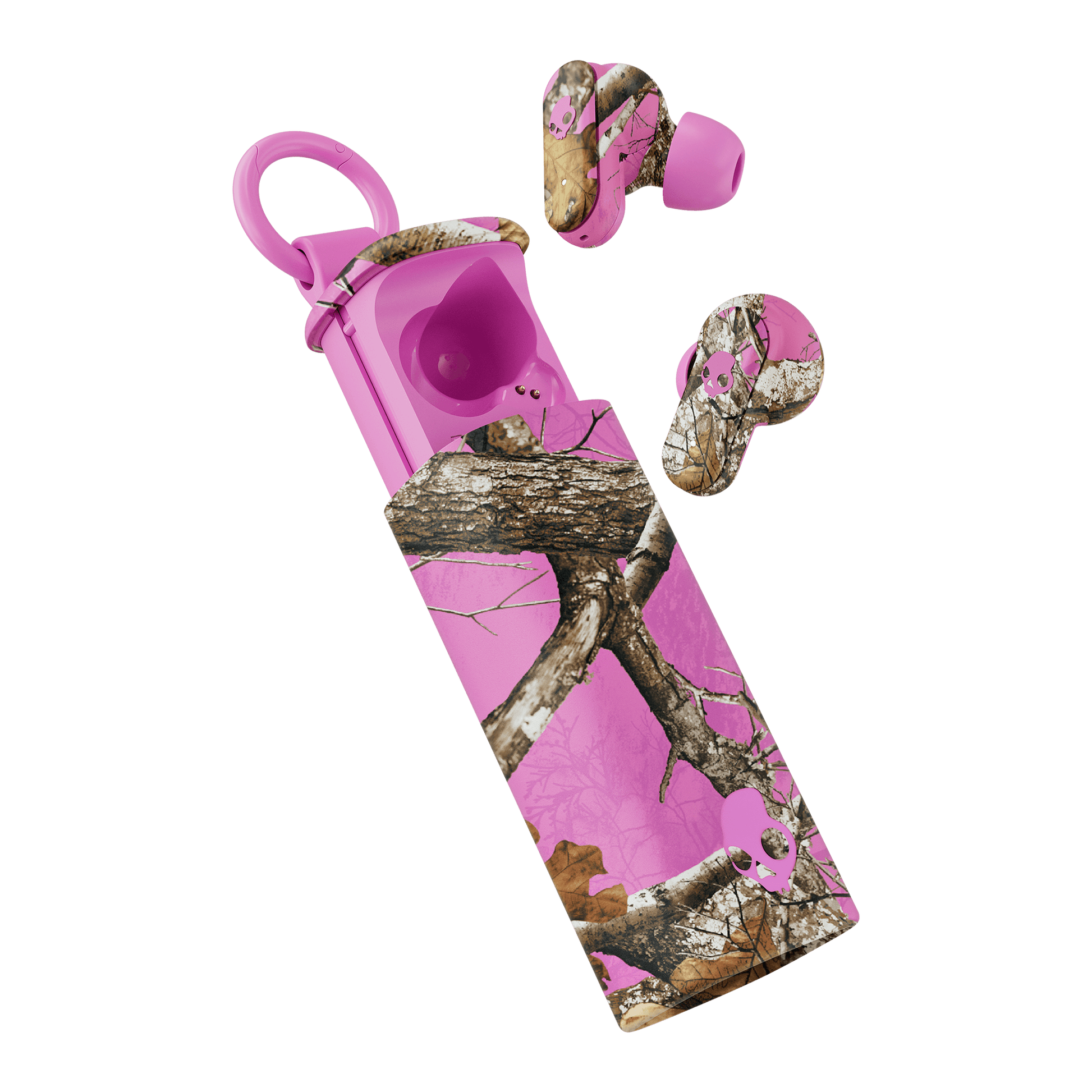 Pink Realtree Camo Dime Evo Skullcandy Ear Buds