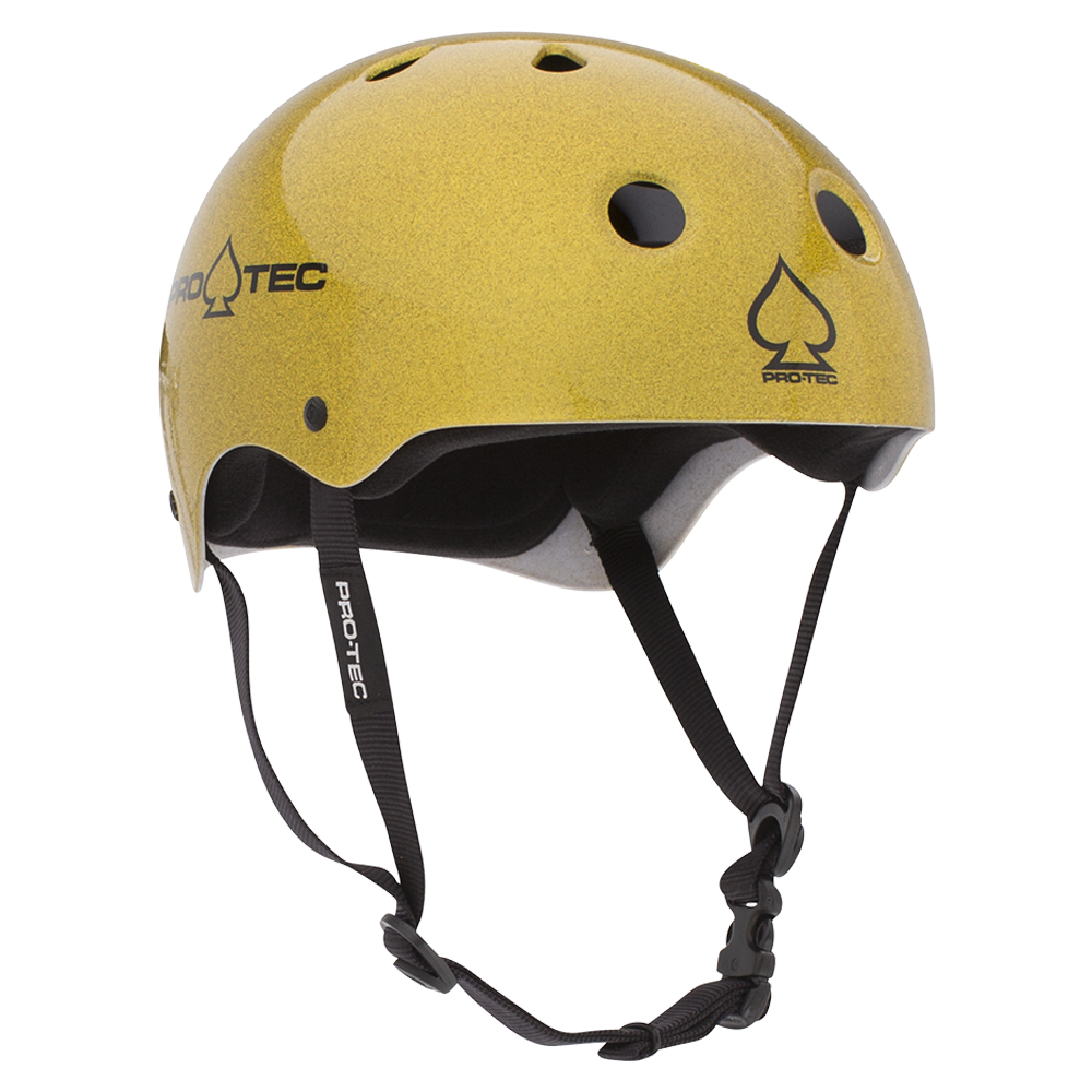Gold Flake Pro-Tec Classic Skate Helmet