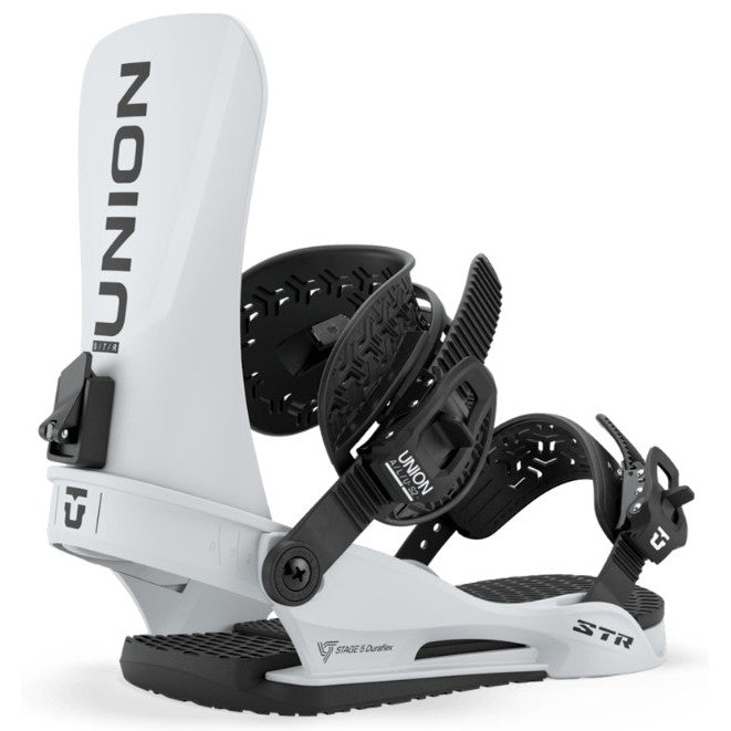 2027 Grey STR Union Snowboard Bindings