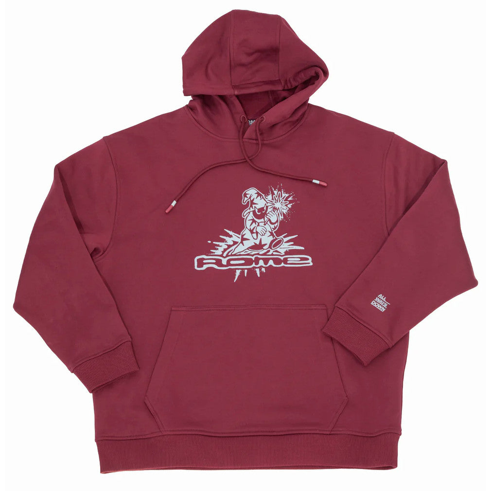 Rome Basic Hoodie - Burgundy