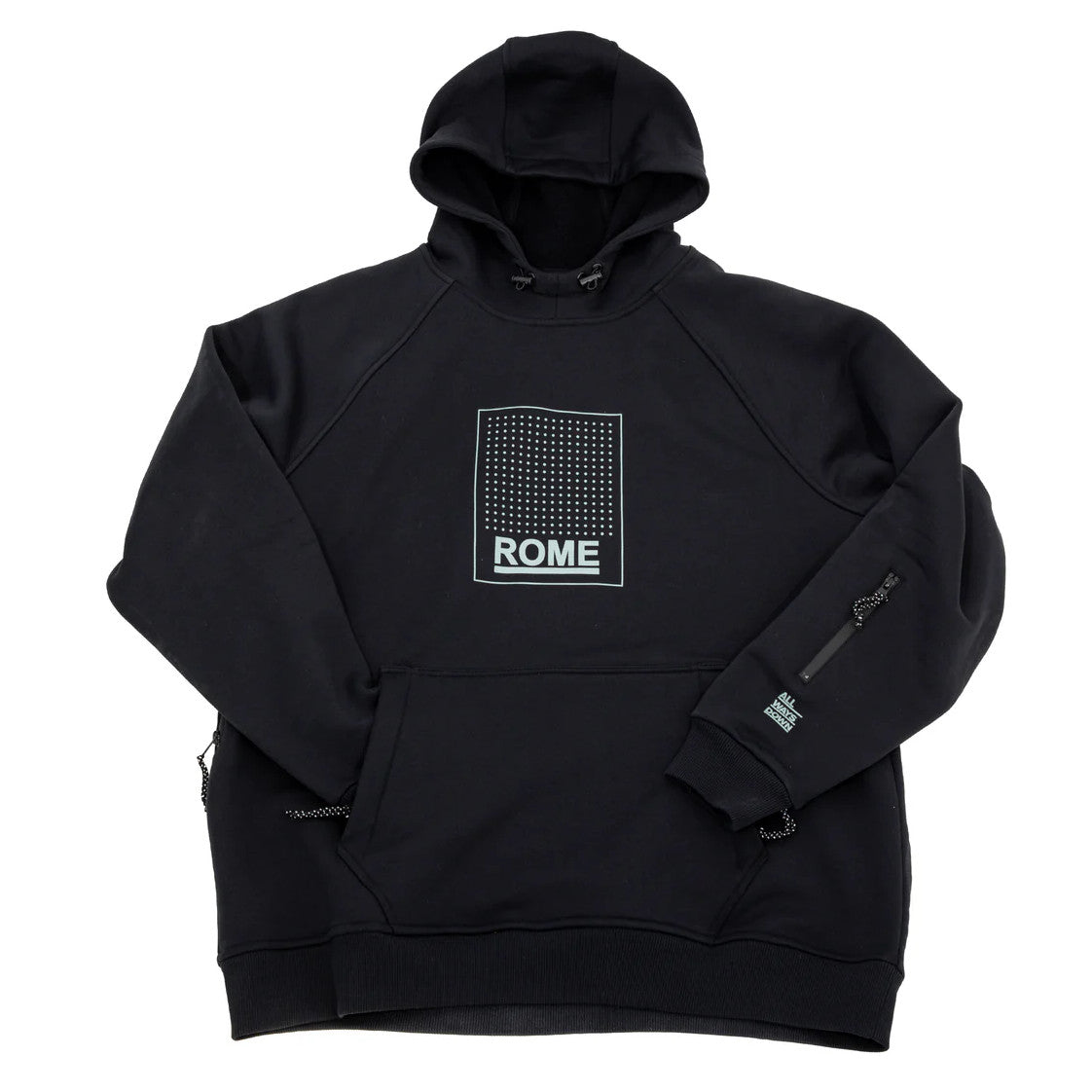 Rome Riding Hoodie - Black
