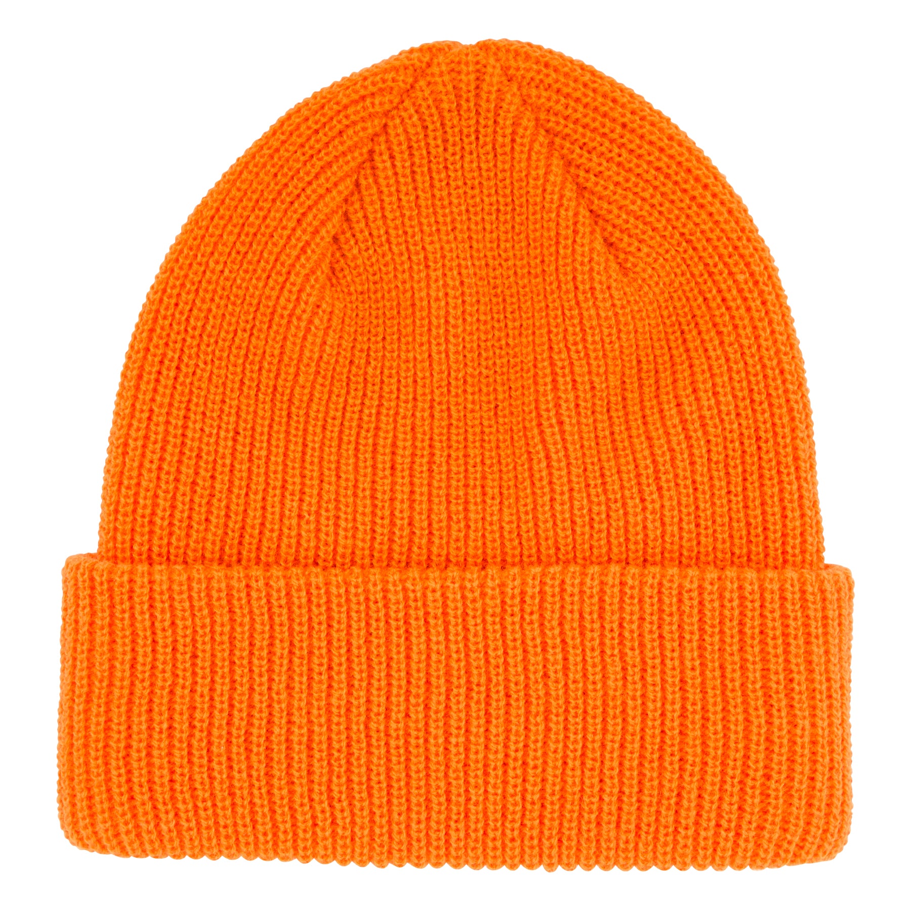 bronson x toy machine ribbed patch beanie orange back