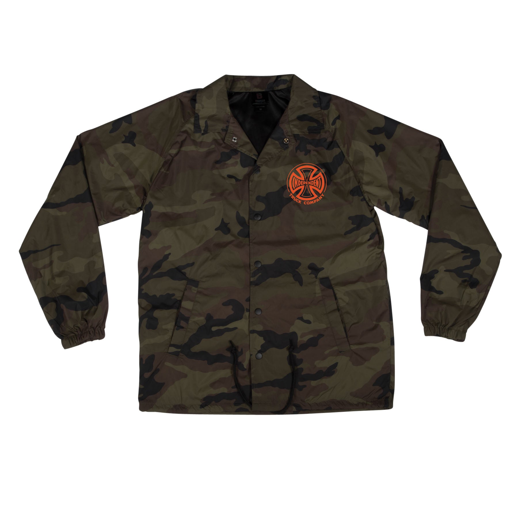 Independent Truck Co Legacy Coaches Windbreaker Jacket - Camo