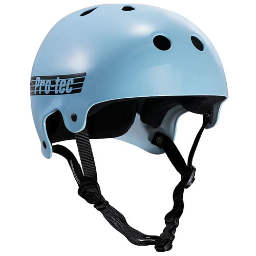 Baby Blue Old School Skate Pro-Tec Helmet