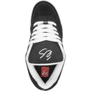 Black/White/Black OG Accel eS Skateboarding Shoe Top