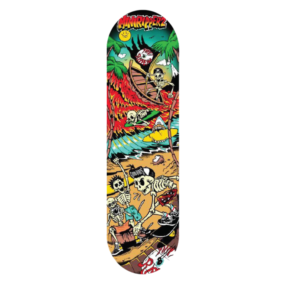 Skelly Surf Mini Ripperz Kids Skateboard Deck