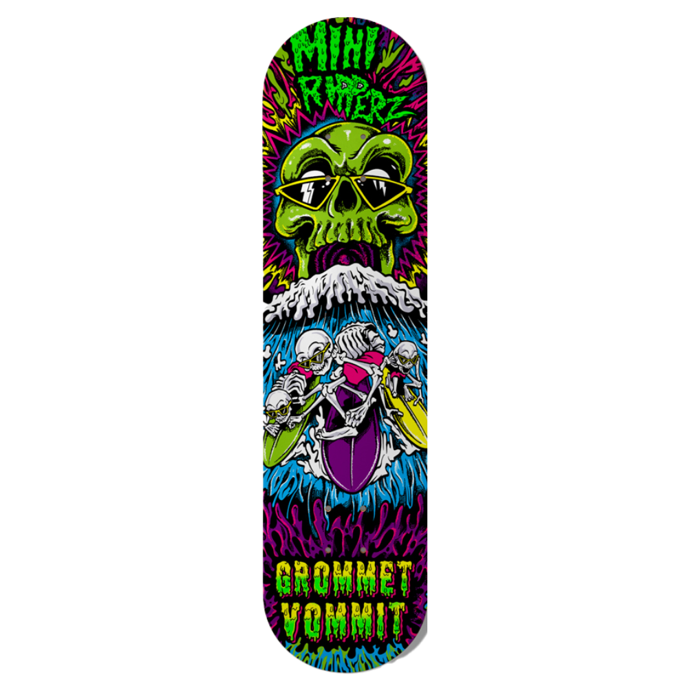 Grommet Vommit Mini Ripperz Kids Skateboard Deck