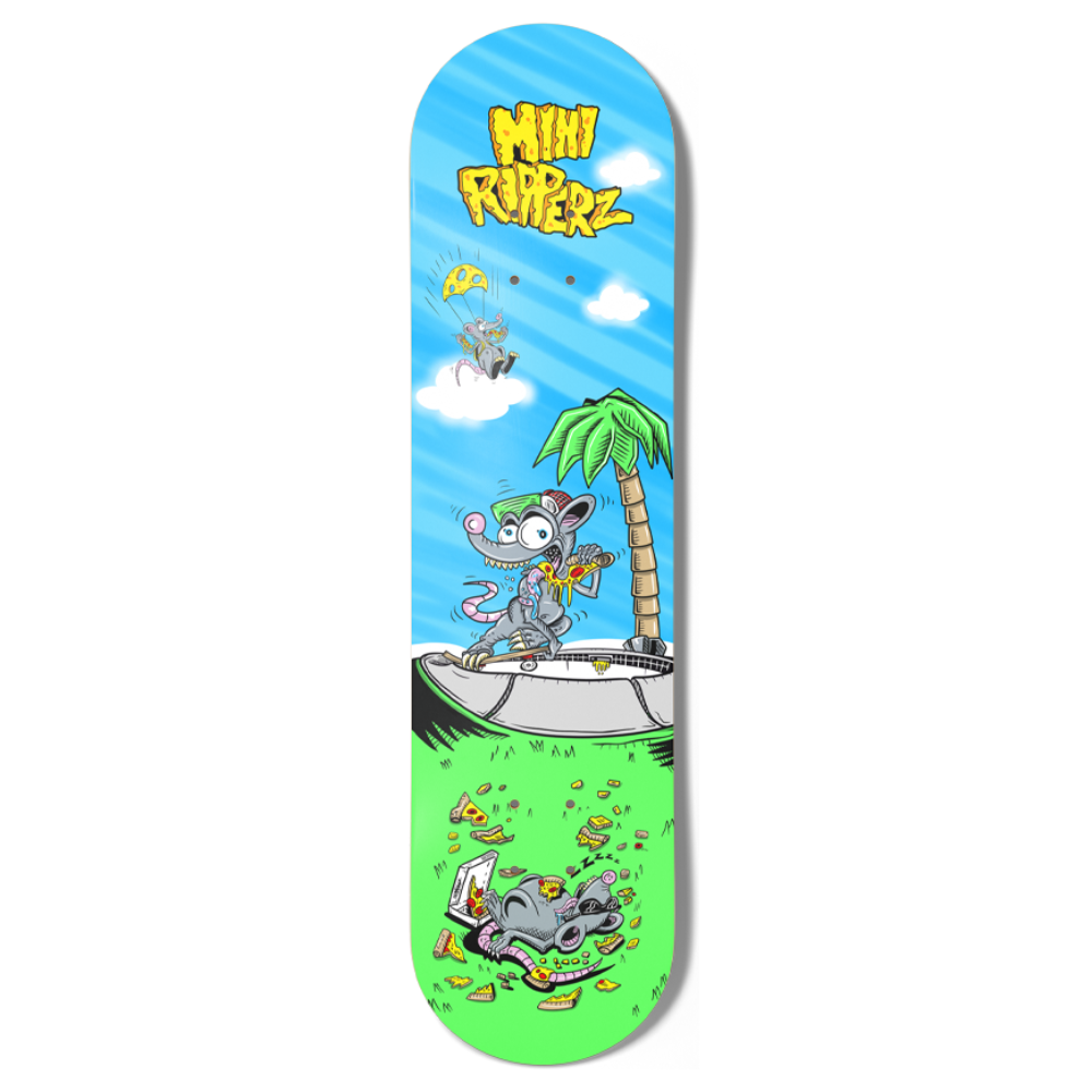 Lip Ripperz Ripper Ratz Mini Ripperz Kids Skate Rat Skateboard Deck