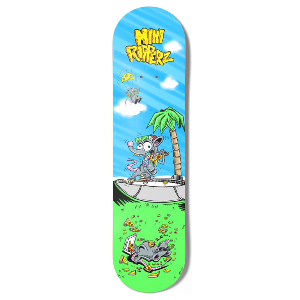 Kids Skate Rat Mini Ripperz Skateboard Deck