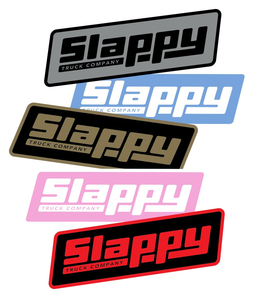 Slappy 20 Slappy OG Logo Single Skateboard Sticker - Assorted Color