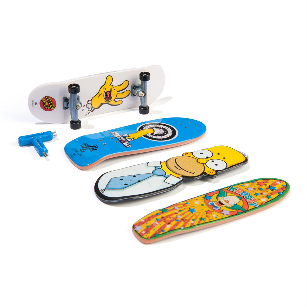 Tech Deck Ultra DLX Fingerboard Complete 4-Pack - Simpsons