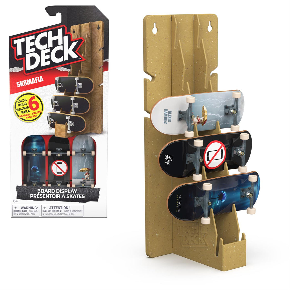 Tech Deck Fingerboard Display Stand and Wall Mount - SK8MAFIA