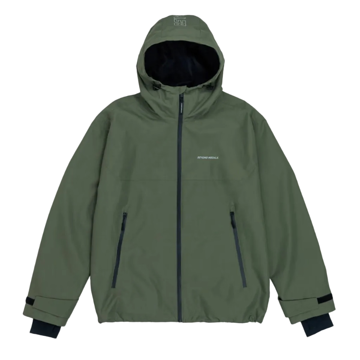 Dark Green Beyond Medals Park Jacket