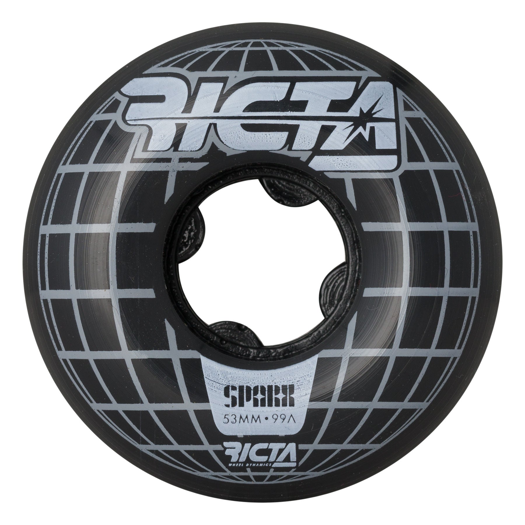 Black 99a Mainframe Ricta Sparx Skateboard Wheels